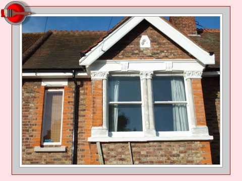 town center dulux weather shield window frames masonry Poets glossed putty's redecorated corner